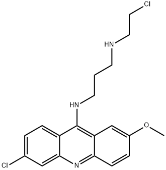 acridine half-mustard Struktur