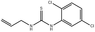 1-Allyl-3-(2,5-dichlorophenyl)thiourea Struktur