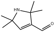 1H-Pyrrole-3-carboxaldehyde, 2,5-dihydro-2,2,5,5-tetramethyl- (9CI) Struktur