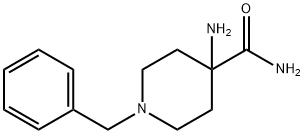 N-BENZYL-4-AMINO-PIPERIDINE-4-CARBOXAMIDE Struktur