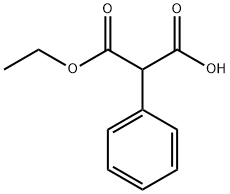 2-PHENYL-MALONIC ACID MONOETHYL ESTER Struktur