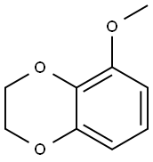 2,3-dihydro-5-methoxy-1,4-benzodioxin  Struktur