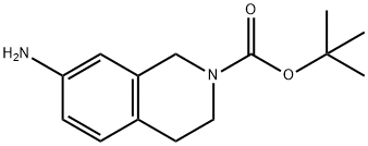 7-AMINO-3,4-DIHYDRO-1H-ISOQUINOLINE-2-CARBOXYLIC ACID TERT-BUTYL ESTER price.