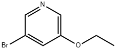 3-Bromo-5-ethoxypyridine Struktur