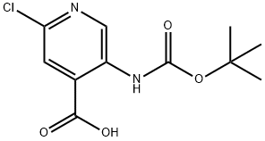 5-[(TERT-BUTOXYCARBONYL)AMINO]-2-CHLOROISONICOTINIC ACID