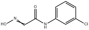 N-(3-CHLORO-PHENYL)-2-[(E)-HYDROXYIMINO]-ACETAMIDE Struktur