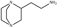 1,4-Diazabicyclo[2.2.2]octane-2-ethanamine(9CI) Struktur