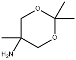 1,3-Dioxan-5-aMine, 2,2,5-triMethyl- Struktur