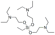 Tris[2-(diethylamino)ethoxy]ethylsilane Struktur