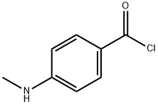 Benzoyl chloride, 4-(methylamino)- (9CI) Struktur