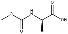 D-Alanine, N-(methoxycarbonyl)- (9CI) Struktur