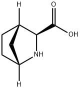 (3S)-2-AZABICYCLO(2.2.1)HEPTANE-3-CARBO Struktur