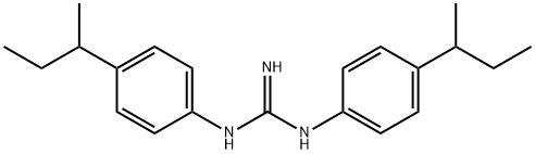 sec-Butyldiphenyl guanidine. Struktur