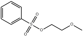 2-METHOXYETHYL BENZENESULFONATE Struktur