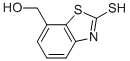 7-HYDROXYMETHYL-2-MERCAPTOBENZOTHIAZOLE Struktur