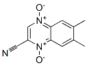 2-Quinoxalinecarbonitrile, 6,7-dimethyl-, 1,4-dioxide (9CI) Struktur