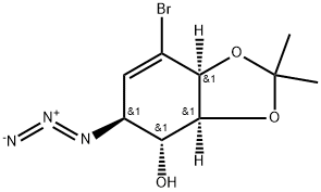 (3AS)-5-AZIDO-7-BROMO-3A 4 5 7A-TETRAHY& Structure