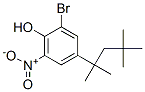 2-BROMO-6-NITRO-4-(1,1,3,3-TETRAMETHYLBUTYL)PHENOL Struktur