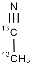 ACETONITRILE (1,2-13C2) Struktur