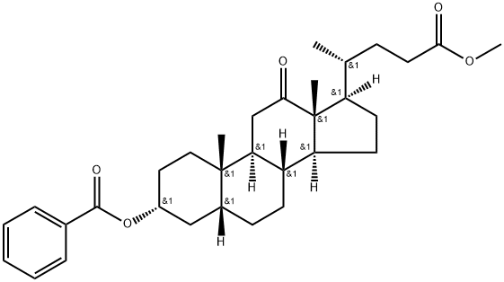 5B-CHOLANIC ACID-3A-OL-12-ONE3-BENZOATE METHYL EST