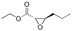 Oxiranecarboxylic acid, 3-propyl-, ethyl ester, (2S-trans)- (9CI) Struktur