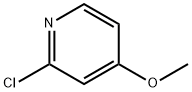 2-Chloro-4-methoxypyridine Struktur