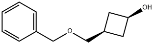 CIS-3-BENZYLOXYMETHYLCYCLOBUTANOL Struktur