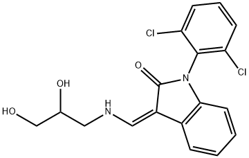 1-(2,6-二氯苯基)-2-吲哚啉酮, 172371-96-9, 結(jié)構(gòu)式