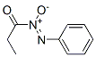 Diazene,  (1-oxopropyl)phenyl-,  2-oxide  (9CI) Struktur