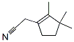 2,3,3-trimethylcyclopent-1-enylacetonitrile  Struktur