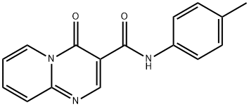 N-(4-methylphenyl)-10-oxo-1,7-diazabicyclo[4.4.0]deca-2,4,6,8-tetraene -9-carboxamide Struktur