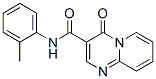 N-(2-methylphenyl)-10-oxo-1,7-diazabicyclo[4.4.0]deca-2,4,6,8-tetraene -9-carboxamide Struktur