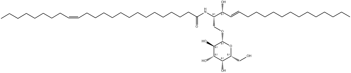 N-NERVONYL CEREBROSIDE Struktur