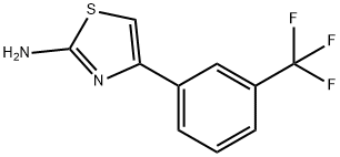 4-(3-(TrifluoroMethyl)phenyl)thiazol-2-aMine Struktur