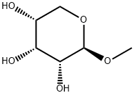 METHYL-BETA-D-RIBOPYRANOSE Struktur