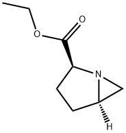 1-Azabicyclo[3.1.0]hexane-2-carboxylicacid,ethylester,(2S-trans)-(9CI) Struktur