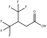 4,4,4-TRIFLUORO-3-(TRIFLUOROMETHYL)BUTYRIC ACID Struktur