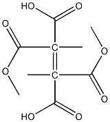 tetramethyl ethylenetetracarboxylate  Struktur