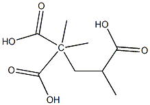 trimethyl propane-1,2,3-tricarboxylate Struktur