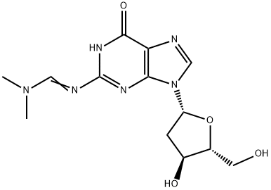 2'-DEOXY-N2-DIMETHYLAMINOMETHYLENE-GUANOSINE Struktur