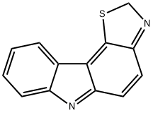 2H-Thiazolo[4,5-c]carbazole(9CI) Struktur