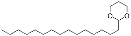 2-Pentadecyl-1,3-dioxane Struktur