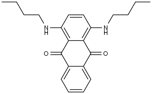 Solvent Blue 35 Struktur