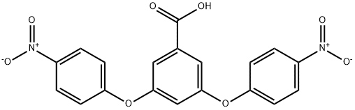 3,5-BIS(4-NITROPHENOXY)BENZOIC ACID Struktur