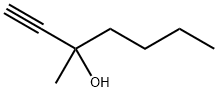 3-METHYL-1-HEPTYN-3-OL Struktur