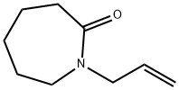 2H-Azepin-2-one, hexahydro-1-(2-propenyl)- Struktur