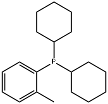 DICYCLOHEXYL-(2-METHYLPHENYL)PHOSPHINE Structure