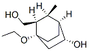 Bicyclo[2.2.2]octane-2-methanol, 1-ethoxy-5-hydroxy-3-methyl-, (1alpha,2alpha,3ba,4ba,5alpha)- (9CI) Struktur