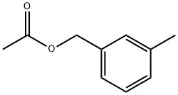 3-METHYLBENZYL ACETATE Struktur