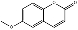 6-METHOXYCOUMARIN Struktur